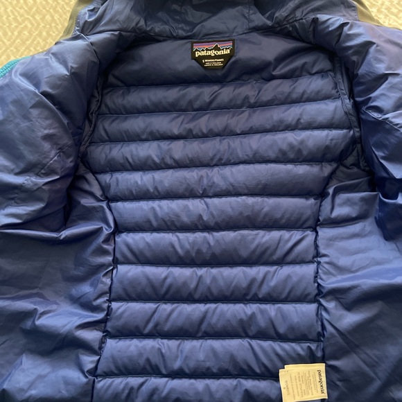 Patagonia Down Hoodie Blue | Women’s Small | Lightweight Packable - Picture 5 of 7